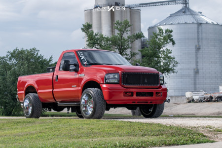 1 2005 F 250 Super Duty Ford Stock Air Suspension Arkon Off Road Crown Series Triumph Chrome