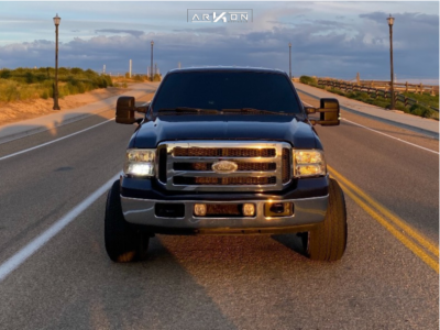 1 2006 F 250 Super Duty Ford Pro Comp Leveling Kit Arkon Off Road Alexander Machined Black