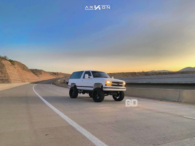 1 1993 Blazer Chevrolet Superlift Stock Arkon Off Road Lincoln Black