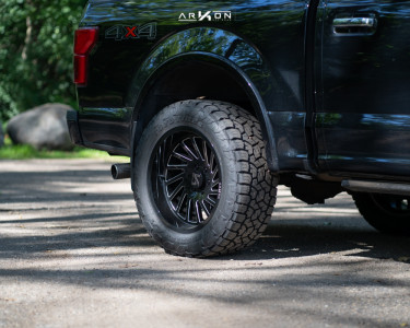 1 2018 F 150 Ford Top Gun Customz Leveling Kit Arkon Off Road Caesar Machined Black