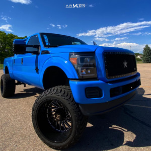 1 2013 F 250 Super Duty Ford Pmf Suspension Lift 8in Arkon Off Road Caesar Black