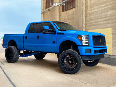 1 2013 F 250 Super Duty Ford Pmf Suspension Lift 8in Arkon Off Road Caesar Black