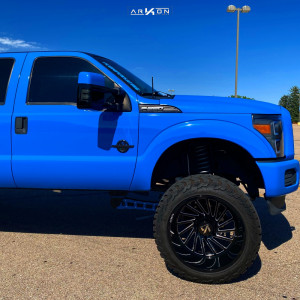 1 2013 F 250 Super Duty Ford Pmf Suspension Lift 8in Arkon Off Road Caesar Black