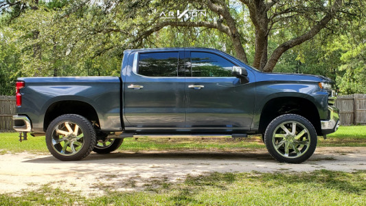 1 2019 Silverado 1500 Chevrolet Maxtrac Suspension Lift 6in Arkon Off Road Lincoln Chrome