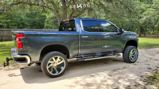 1 2019 Silverado 1500 Chevrolet Maxtrac Suspension Lift 6in Arkon Off Road Lincoln Chrome