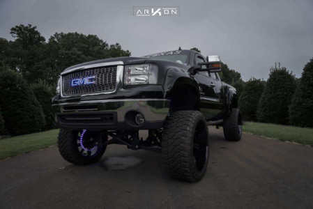 1 2011 Sierra 1500 Gmc Cognito Suspension Lift 12in Arkon Off Road Lincoln Black