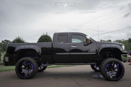 1 2011 Sierra 1500 Gmc Cognito Suspension Lift 12in Arkon Off Road Lincoln Black