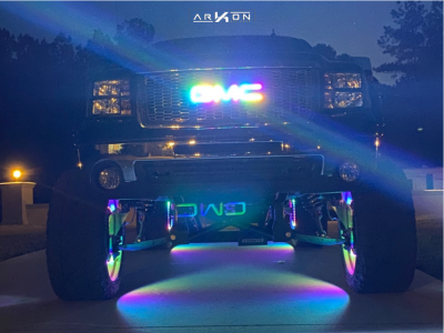 1 2011 Sierra 1500 Gmc Cognito Suspension Lift 12in Arkon Off Road Lincoln Black