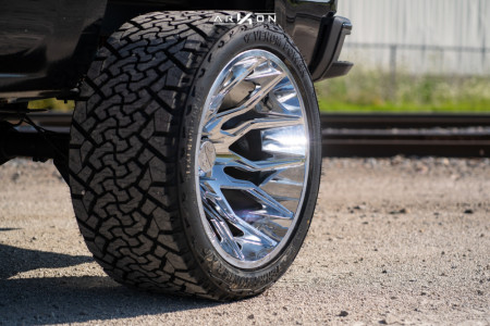 1 2015 Silverado 1500 Chevrolet Rough Country Suspension Lift 7in Arkon Off Road Roosevelt Chrome