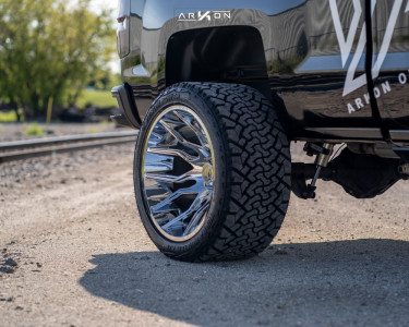 1 2015 Silverado 1500 Chevrolet Rough Country Suspension Lift 7in Arkon Off Road Roosevelt Chrome