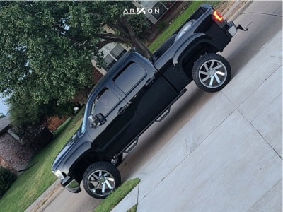 1 2011 Sierra 1500 Gmc Rough Country Suspension Lift 75in Arkon Off Road Lincoln Chrome