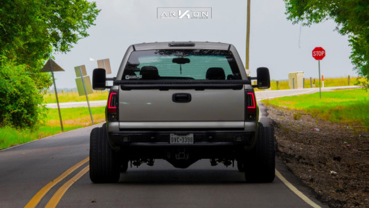 1 2005 Silverado 1500 Hd Chevrolet Belltech Lowered 3f 5r Arkon Off Road Lincoln Machined Black