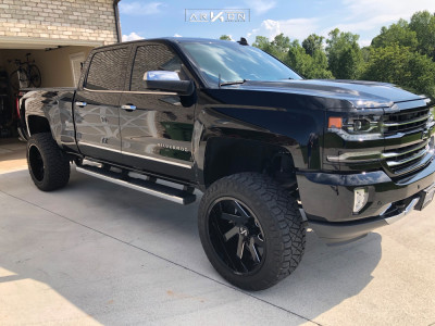 1 2016 1500 Chevrolet Zone Suspension Lift 65in Arkon Off Road Lincoln Black