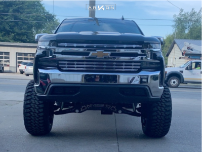 1 2019 Silverado 1500 Chevrolet Mcgaughys Suspension Lift 10in Arkon Off Road Lincoln Black