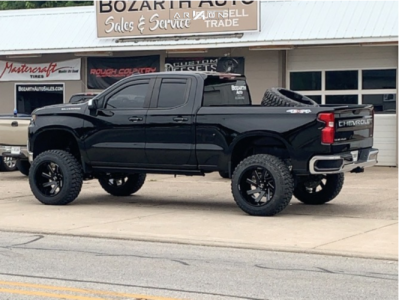 1 2019 Silverado 1500 Chevrolet Mcgaughys Suspension Lift 10in Arkon Off Road Lincoln Black