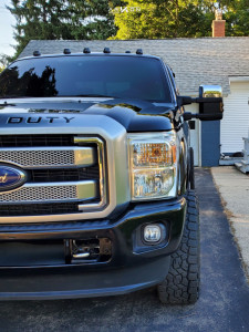 1 2016 F 350 Super Duty Ford Motofab Leveling Kit Arkon Off Road Caesar Machined Black