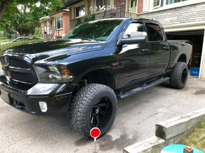 1 2018 1500 Ram Rough Country Suspension Lift 6in Arkon Off Road Lincoln Black