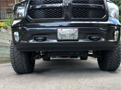 1 2018 1500 Ram Rough Country Suspension Lift 6in Arkon Off Road Lincoln Black