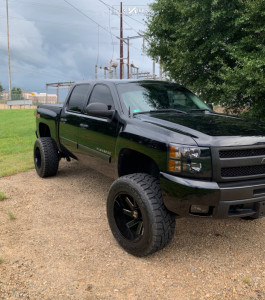 1 2010 Silverado 1500 Chevrolet Rough Country Suspension Lift 75in Arkon Off Road Lincoln Black