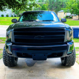 1 2010 Silverado 1500 Chevrolet Rough Country Suspension Lift 75in Arkon Off Road Lincoln Black