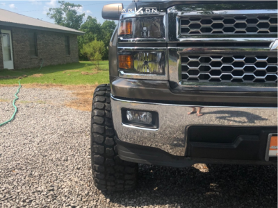 1 2015 Silverado 1500 Chevrolet Superlift Suspension Lift 65in Arkon Off Road Lincoln Machined Black