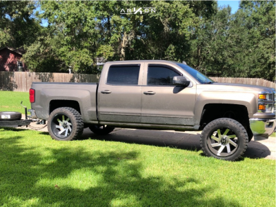 1 2015 Silverado 1500 Chevrolet Superlift Suspension Lift 65in Arkon Off Road Lincoln Machined Black
