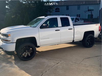 1 2019 Silverado 1500 Ld Chevrolet 2 Inch Level Leveling Kit Arkon Off Road Lincoln Black