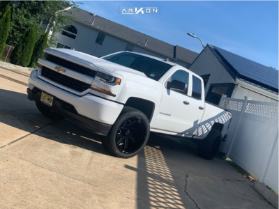 1 2019 Silverado 1500 Ld Chevrolet 2 Inch Level Leveling Kit Arkon Off Road Lincoln Black