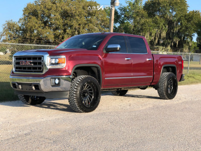 1 2014 Sierra 1500 Gmc Motofab Leveling Kit Arkon Off Road Caesar Black