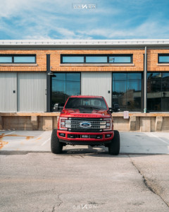 1 2018 F 350 Super Duty Ford Bds Suspension Lift 6in Arkon Off Road Caesar Machined Black