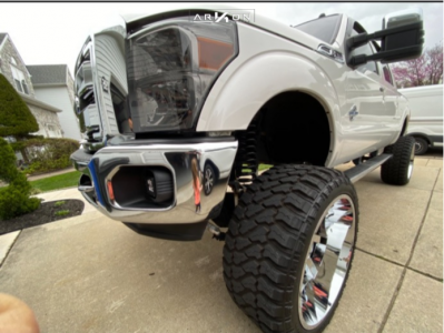 1 2014 F 350 Super Duty Ford Superlift Suspension Lift 10in Arkon Off Road Lincoln Chrome