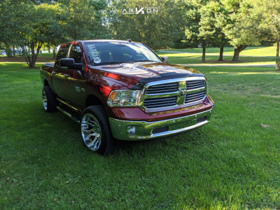 1 2017 1500 Ram 2 Inch Level Air Suspension Arkon Off Road Roosevelt Chrome