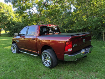 1 2017 1500 Ram 2 Inch Level Air Suspension Arkon Off Road Roosevelt Chrome