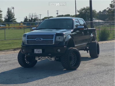 2011 Ford F-150 - 24x14 -81mm - ARKON OFF-ROAD Alexander - Suspension Lift 6" - 35" x 13.5"