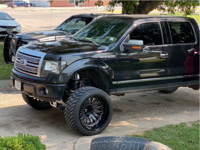 1 2011 F 150 Ford Rough Country Suspension Lift 6in Arkon Off Road Alexander Black