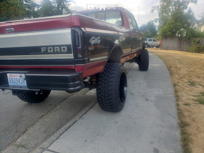 1 1994 F 250 Ford Tuff Country Suspension Lift 6in Arkon Off Road Lincoln Black