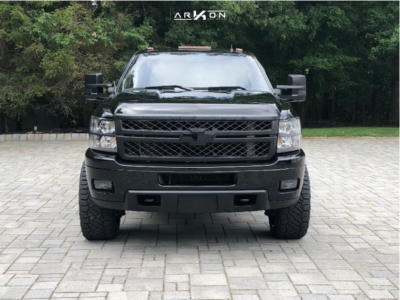 1 2012 Silverado 2500 Hd Chevrolet Kryptonite Suspension Lift 25in Arkon Off Road Alexander Black