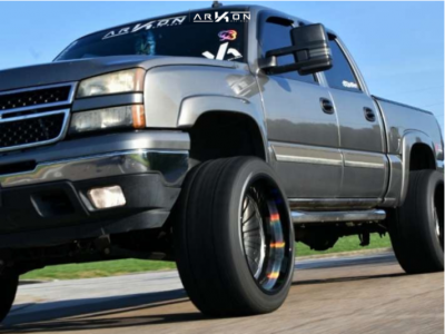 1 2006 Silverado 1500 Chevrolet Rough Country Suspension Lift 6in Arkon Off Road Alexander Machined Black
