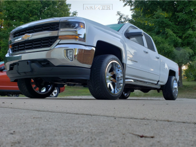 1 2016 Silverado 1500 Chevrolet Proryde Leveling Kit Arkon Off Road Lincoln Chrome