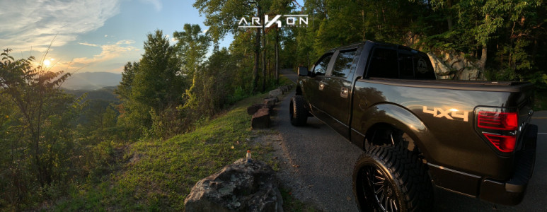 1 2010 F 150 Ford Rough Country Suspension Lift 6in Arkon Off Road Caesar Machined Accents