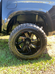 1 2016 Tacoma Toyota Rough Country Suspension Lift 3in Arkon Off Road Lincoln Black