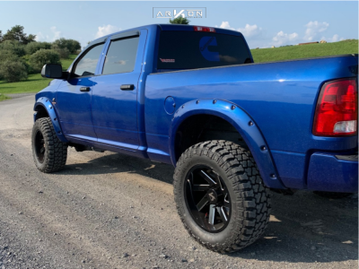 1 2015 2500 Ram Readylift Suspension Lift 3in Arkon Off Road Lincoln Black