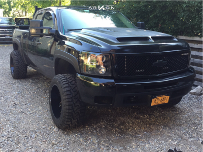 1 2009 Silverado 1500 Chevrolet Rough Country Suspension Lift 3in Arkon Off Road Lincoln Black