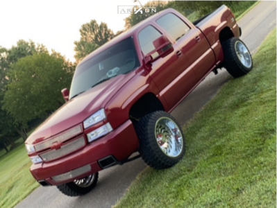 1 2006 Silverado 1500 Chevrolet Rough Country Suspension Lift 6in Arkon Off Road Crown Series Victory Chrome