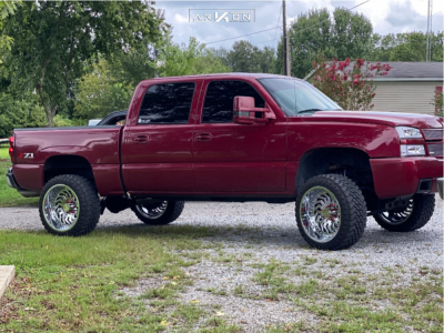 1 2006 Silverado 1500 Chevrolet Rough Country Suspension Lift 6in Arkon Off Road Crown Series Victory Chrome