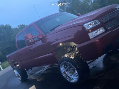 1 2006 Silverado 1500 Chevrolet Rough Country Suspension Lift 6in Arkon Off Road Crown Series Victory Chrome