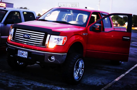 1 2011 F 150 Ford Rough Country Suspension Lift 6in Arkon Off Road Caesar Chrome
