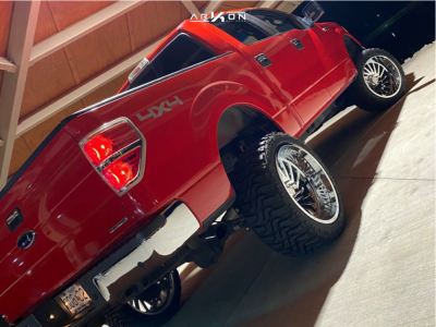 1 2011 F 150 Ford Rough Country Suspension Lift 6in Arkon Off Road Caesar Chrome