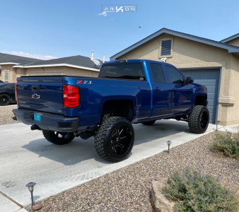 1 2019 Silverado 1500 Ld Chevrolet Superlift Suspension Lift 8in Arkon Off Road Lincoln Black