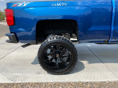 1 2019 Silverado 1500 Ld Chevrolet Superlift Suspension Lift 8in Arkon Off Road Lincoln Black Milled
